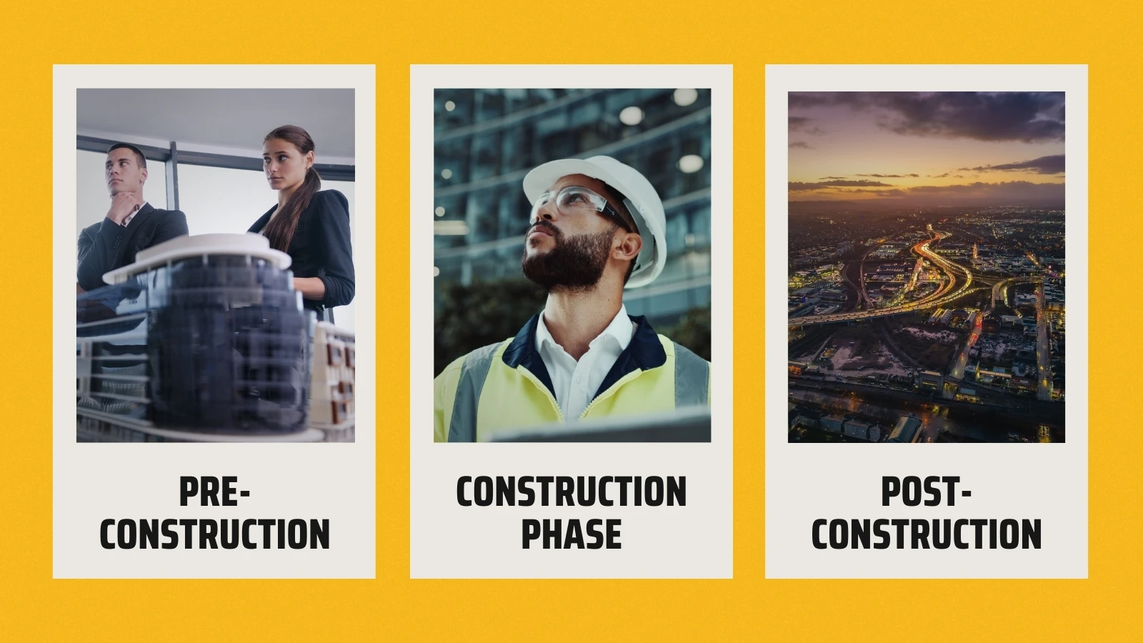 Phases of Construction where QS can support