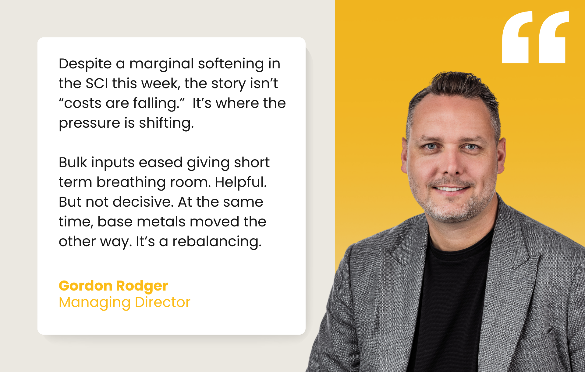 Quote on Stonehaven Insight