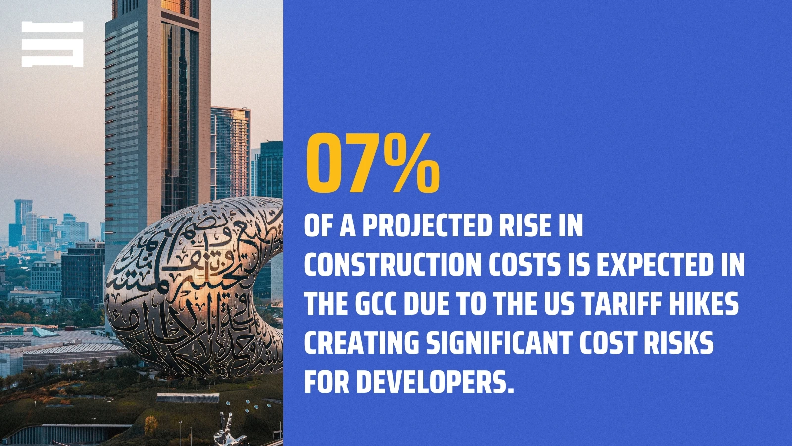 GCC Cost to Rise Due to Tariffs