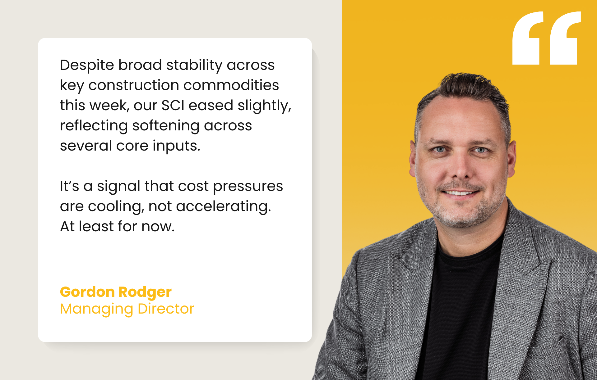 Quote on Stonehaven Insight