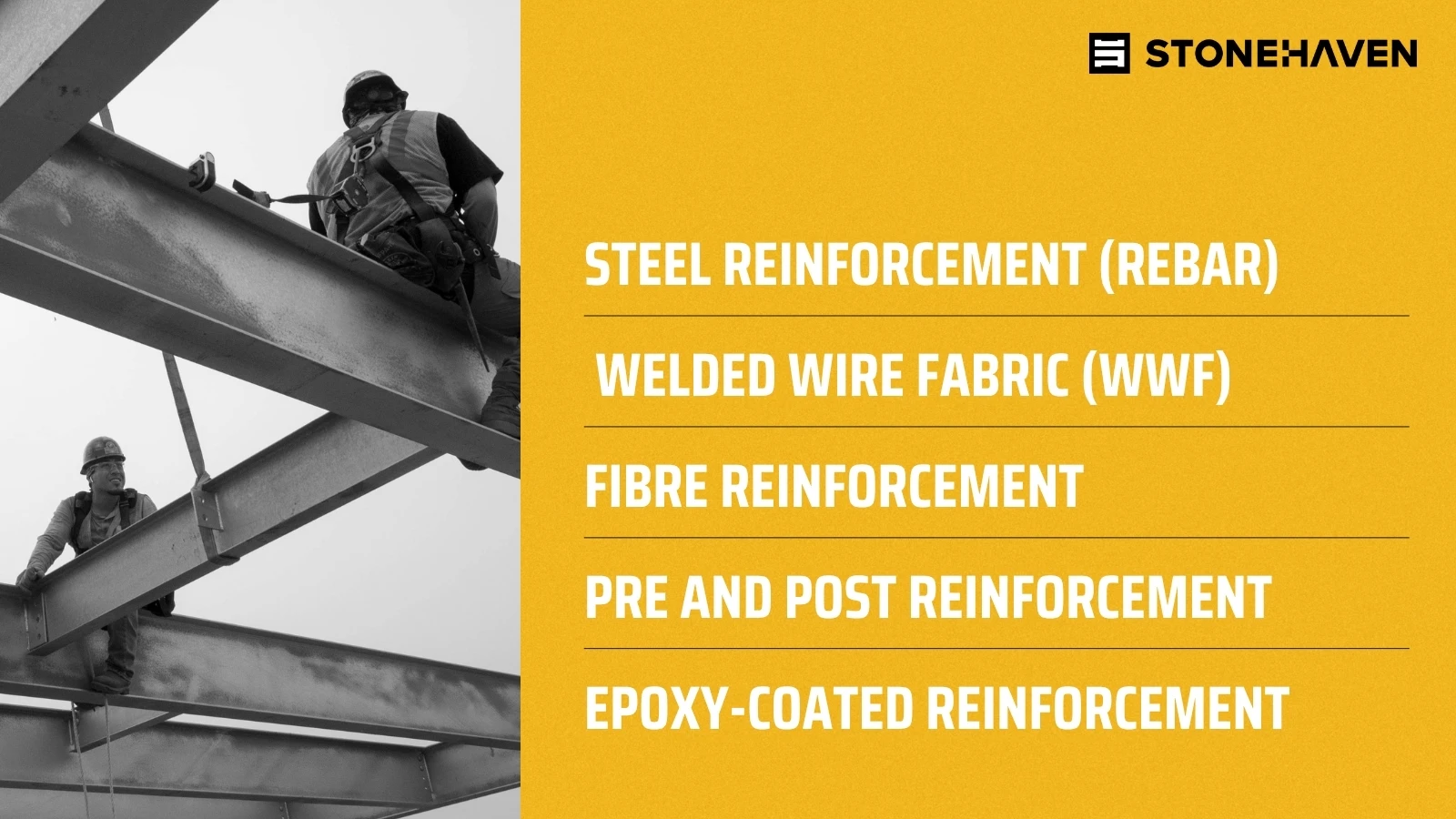Reinforcement Types