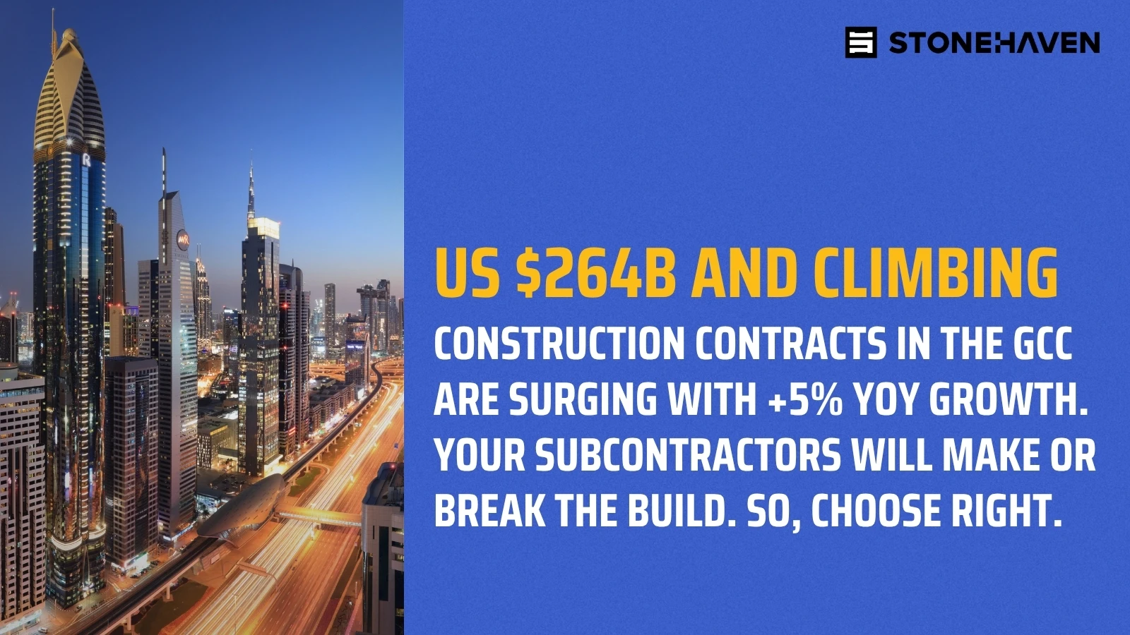 Construction Contracts Rise in the GCC