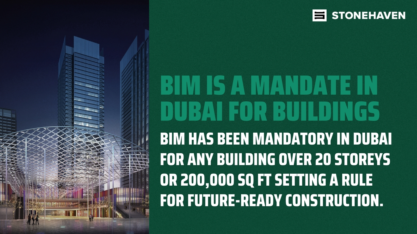 BIM Mandate in UAE BIM Mandate in UAE