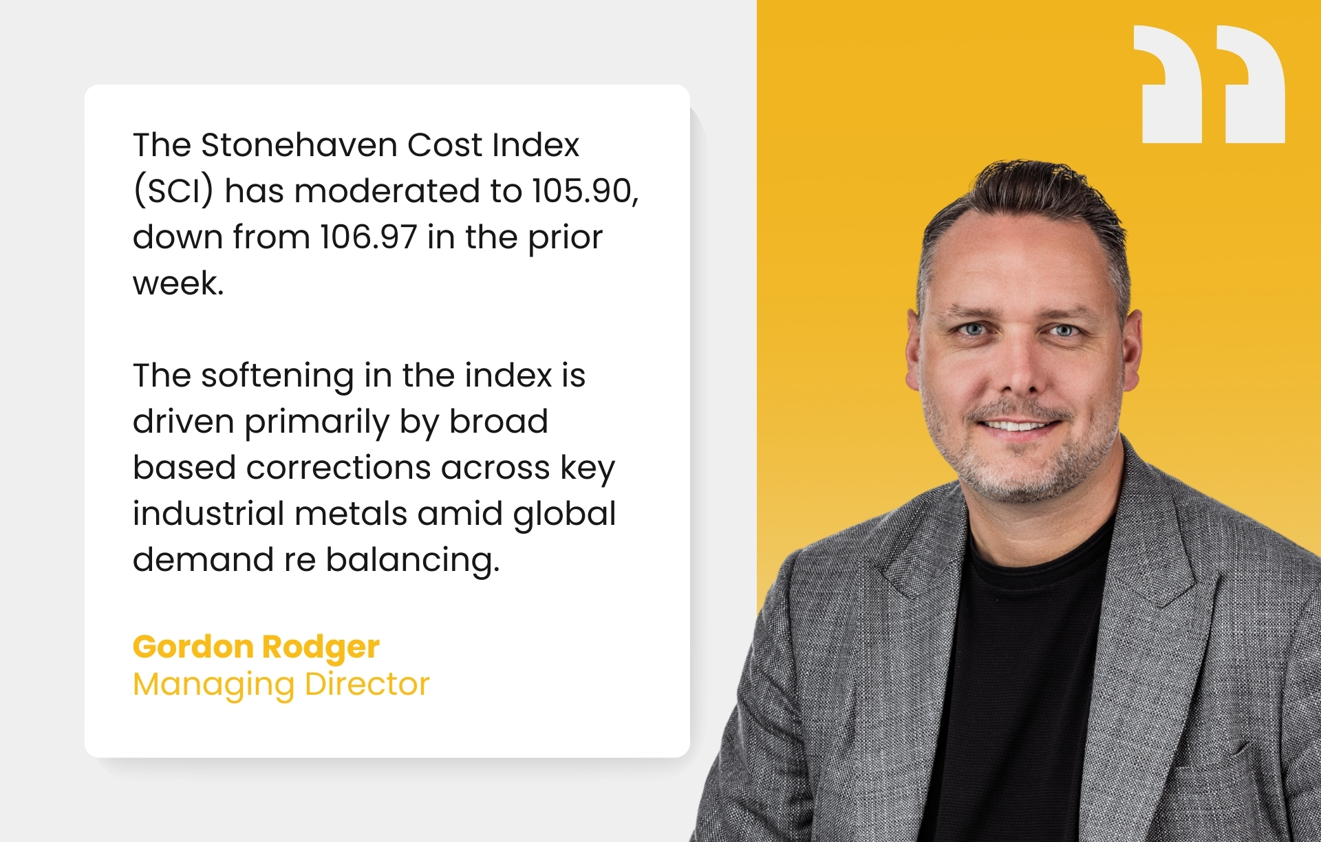 Quote on Stonehaven Insight