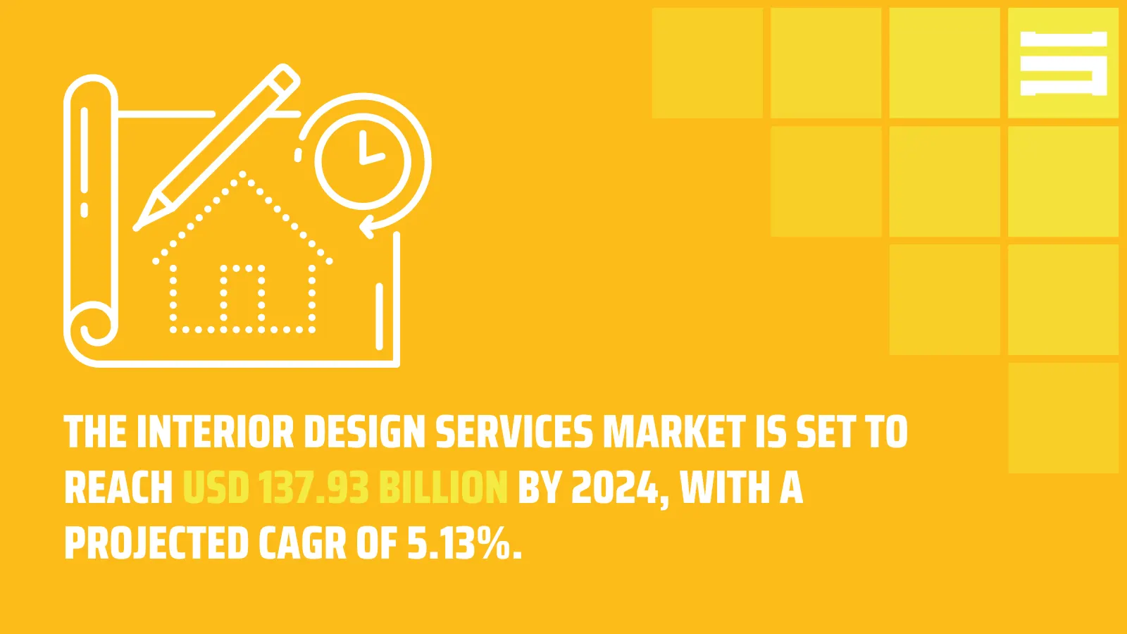 Interior design services market growth in 2024