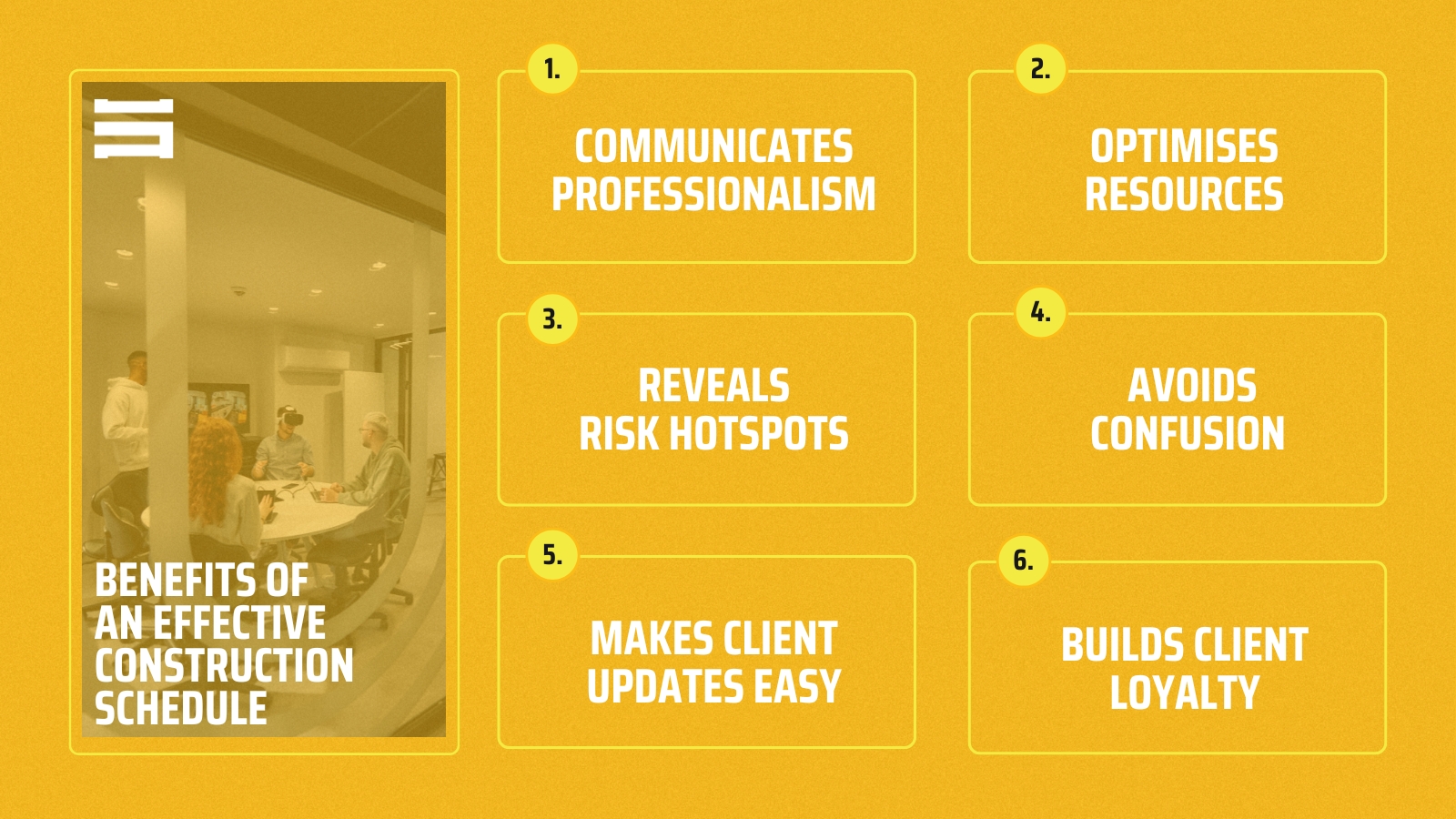 Benefits of an Effective Construction Schedule