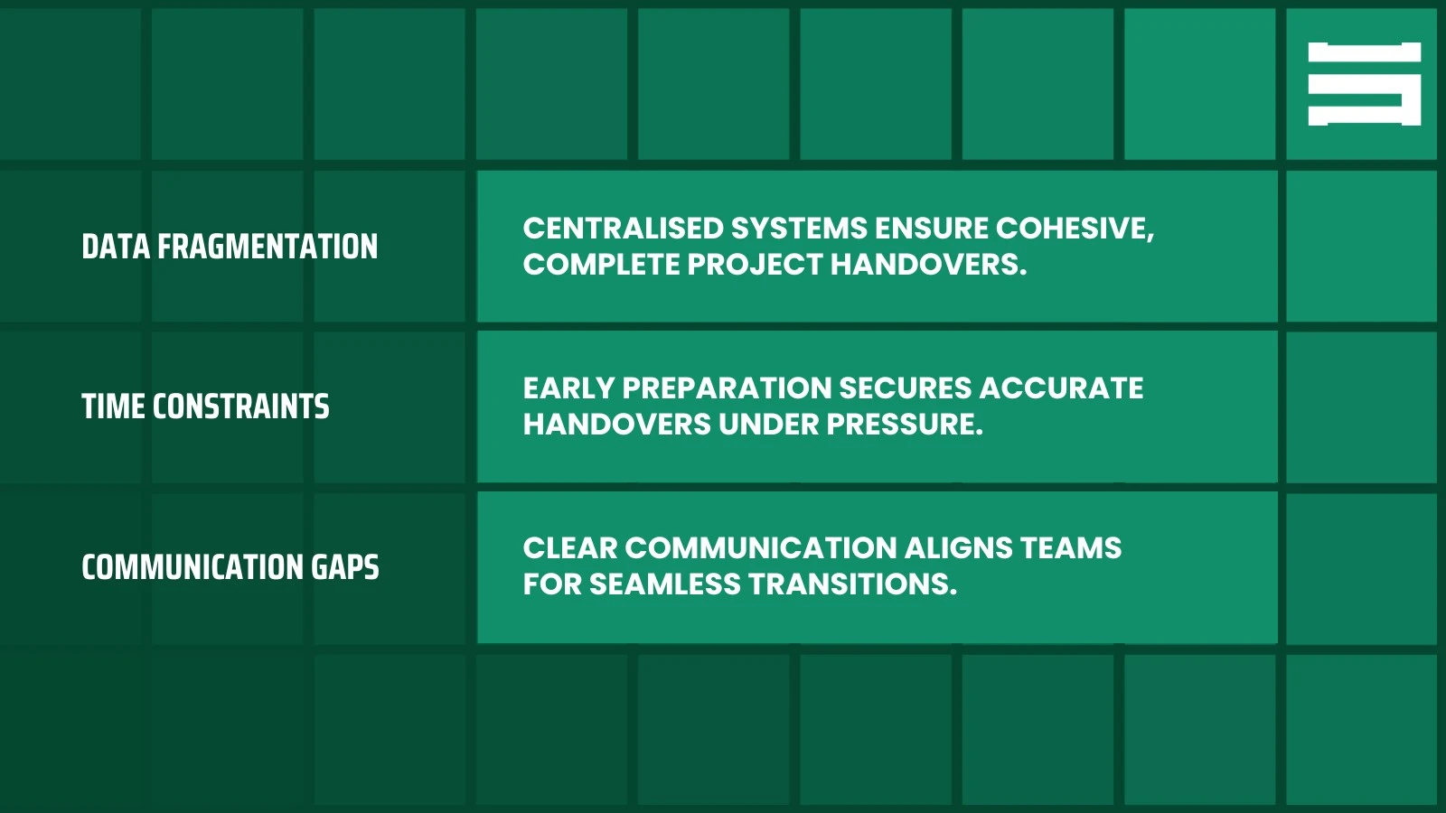 Challenges in Project Handover Documents