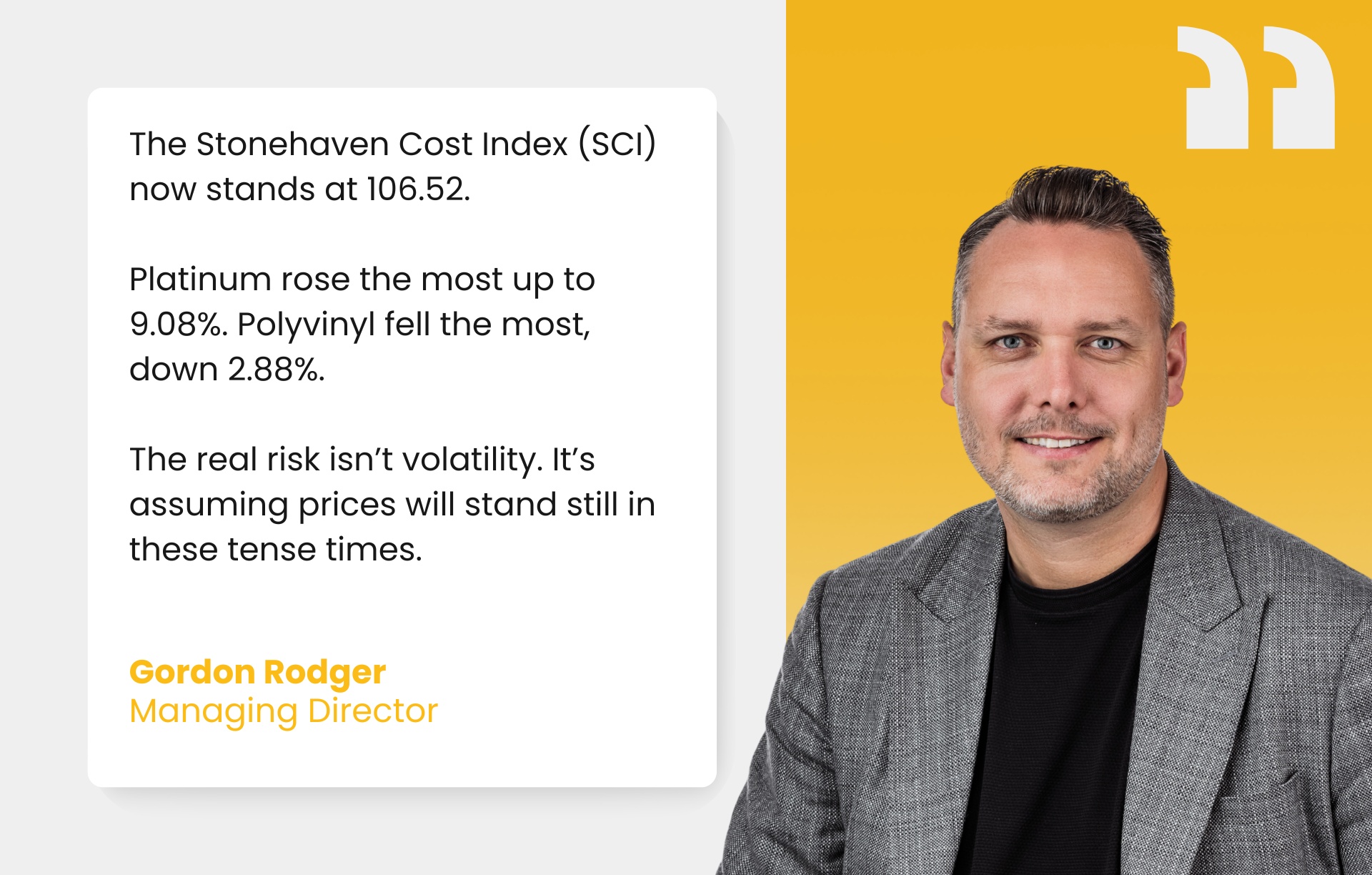 Quote on Stonehaven Insight