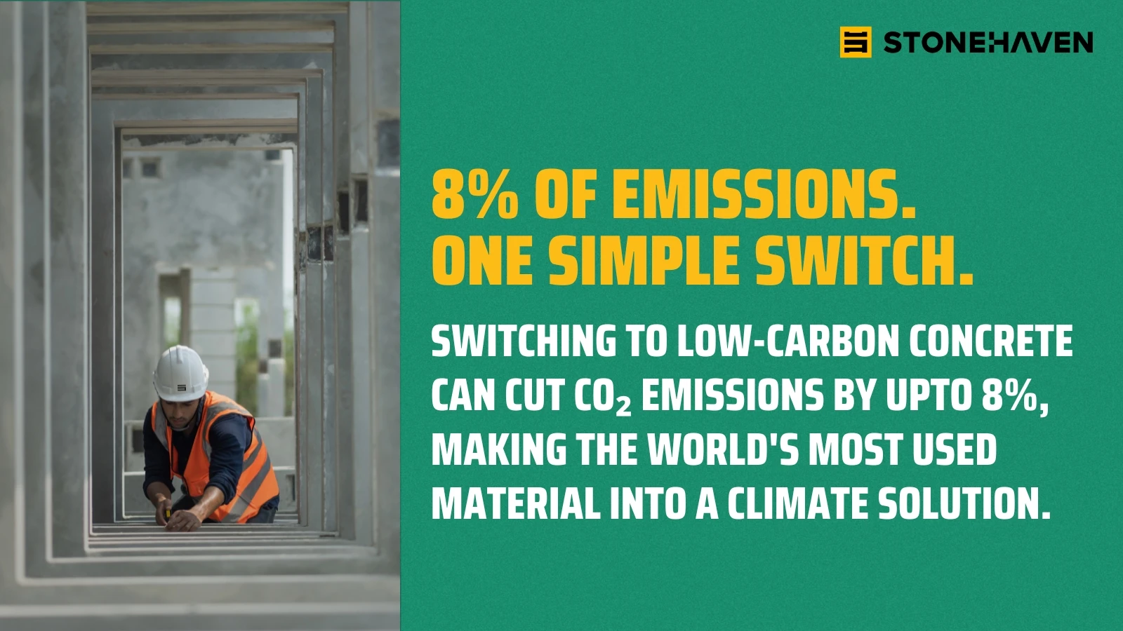 Low-carbon concrete alternatives
