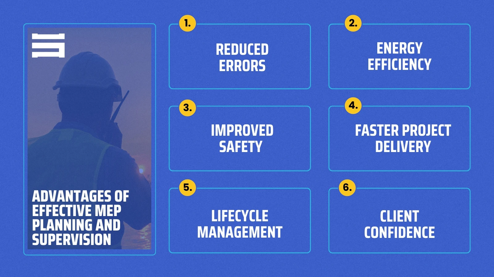 Advantages of Effective MEP Planning