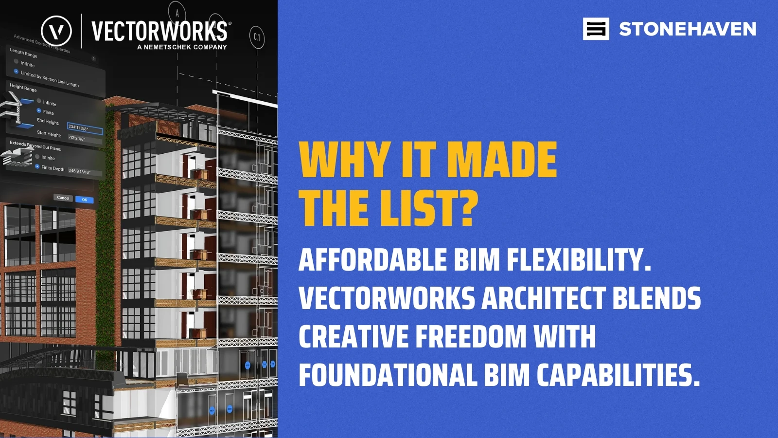 Vectorworks BIM software providers
