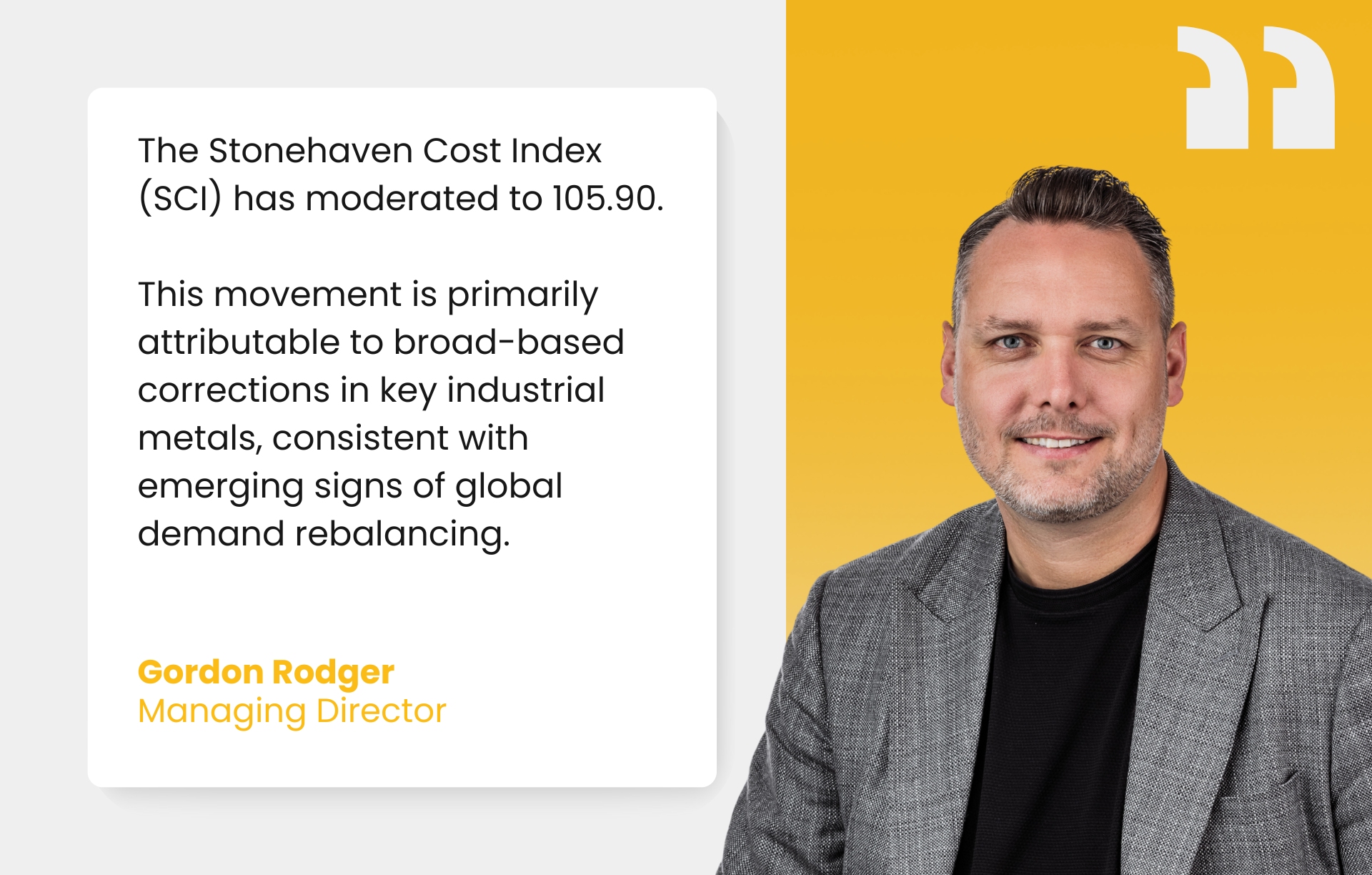 Quote on Stonehaven Insight