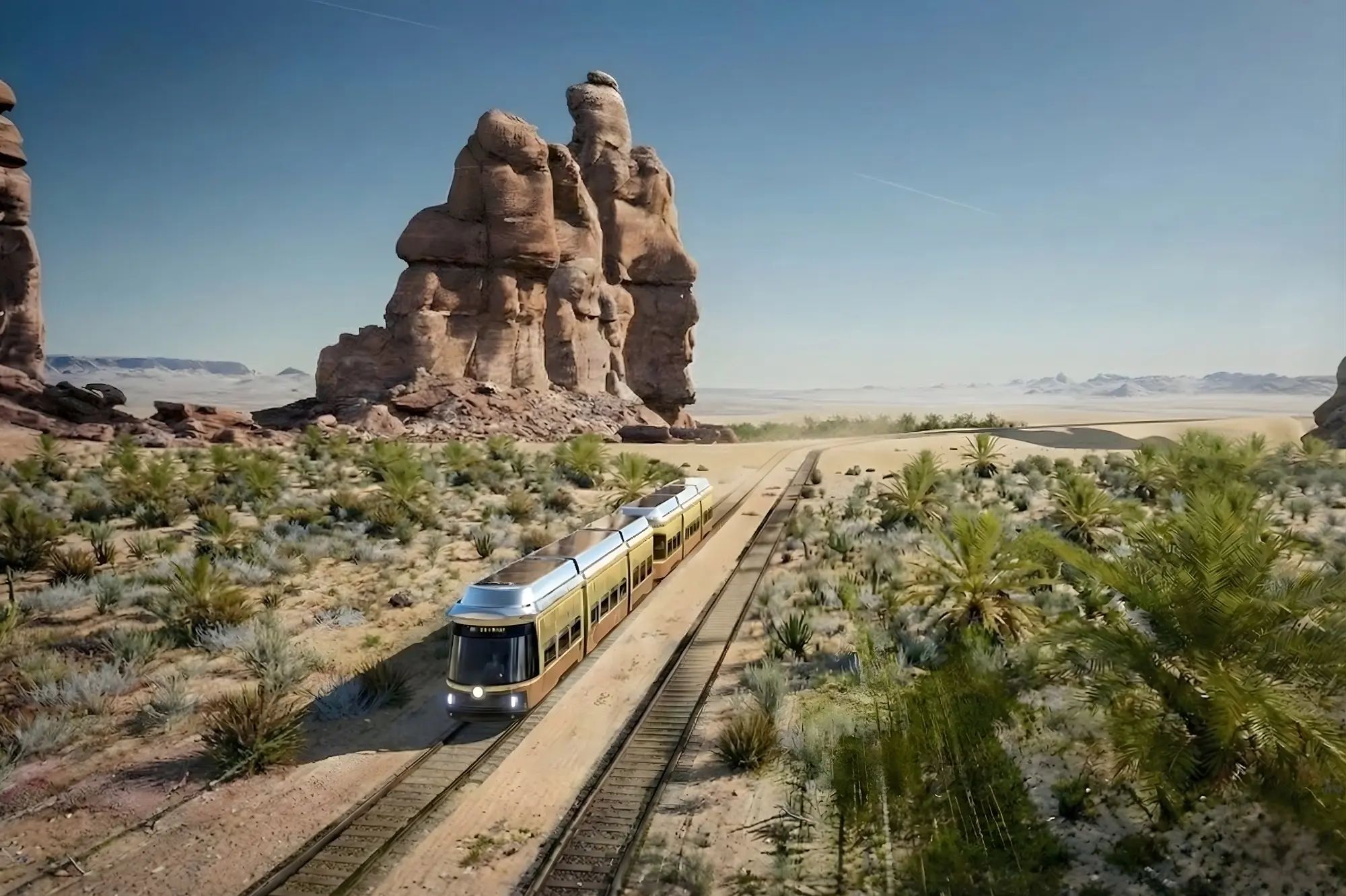 Al Ula Tram, Saudi Arabia